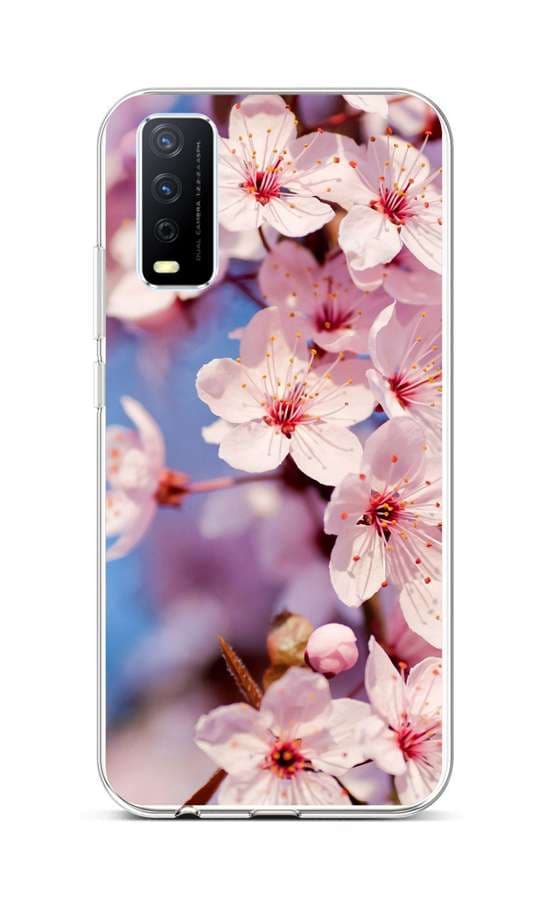 Kryt TopQ Vivo Y11s silikon Sakura 70073