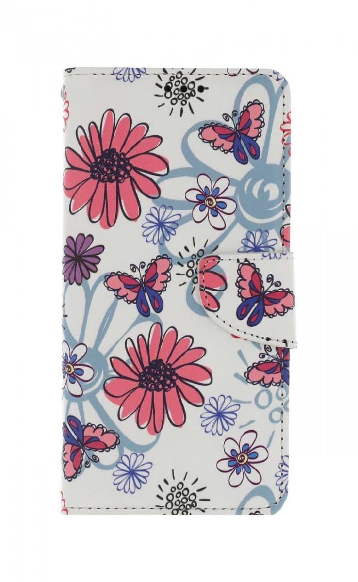 Pouzdro TopQ Realme C21Y knížkové Flowers 70106 - náhled 1
