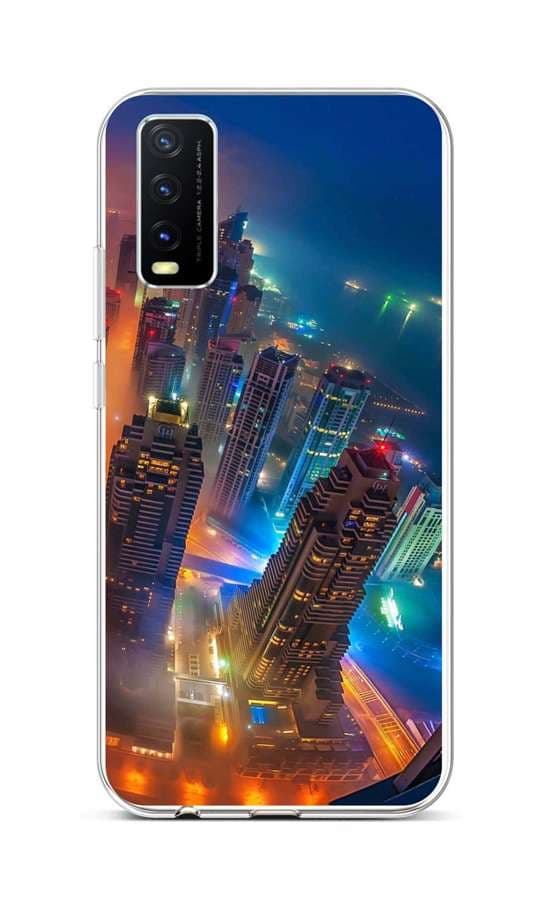 Kryt TopQ Vivo Y20s silikon Město 70137