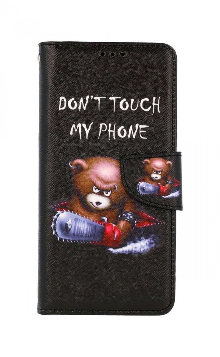 Pouzdro TopQ Realme C25Y knížkové Don´t Touch méďa 70300 - náhled 1