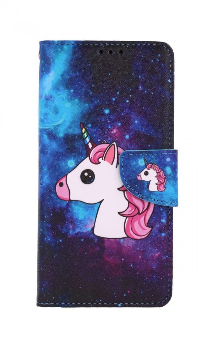 Pouzdro TopQ Realme C25Y knížkové Space Unicorn 70302 - náhled 1