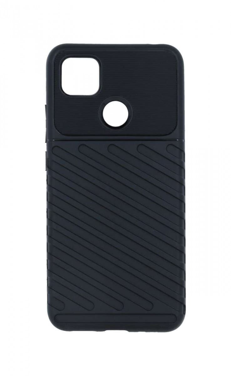 Kryt TopQ Xiaomi Redmi 9C silikon Thunder černý 70464
