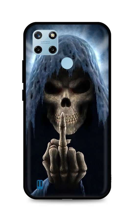 Kryt TopQ Realme C25Y silikon Fuck Off 70497