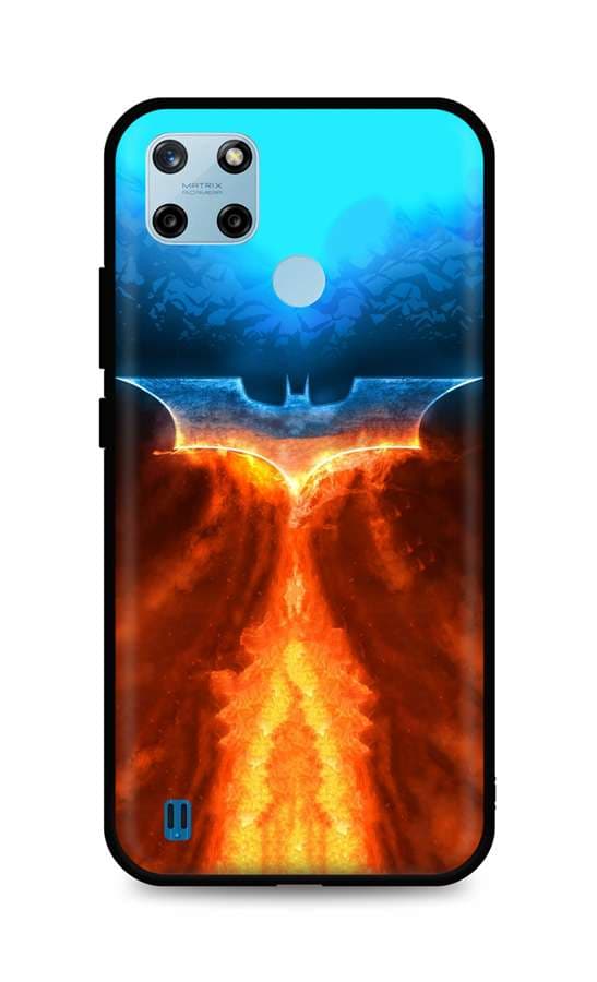 Kryt TopQ Realme C25Y silikon Fiery Batman 70527
