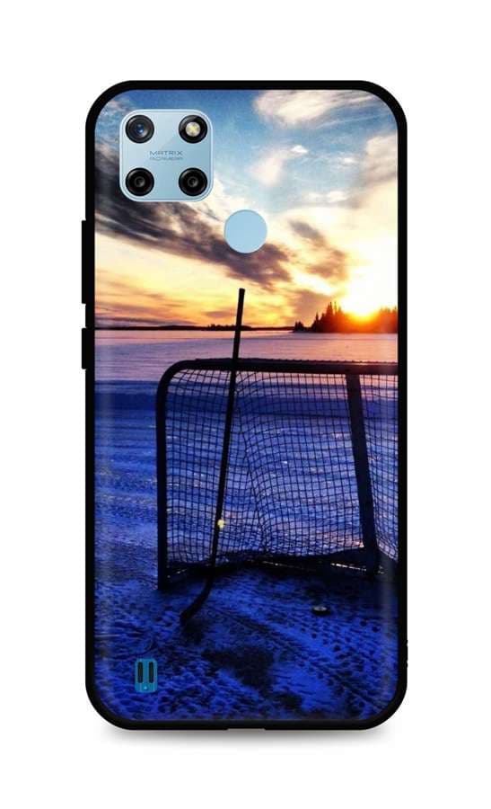 Kryt TopQ Realme C25Y silikon Hockey Sunset 70529