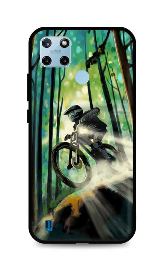 Kryt TopQ Realme C25Y silikon Mountain Bike 70533