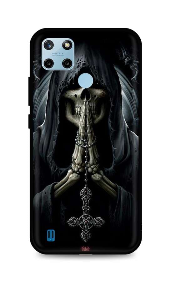 Kryt TopQ Realme C25Y silikon Grim Reaper 70562