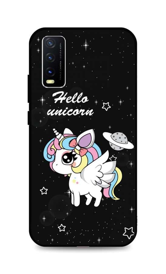 Kryt TopQ LUXURY Vivo Y20s pevný Unicorn 70849