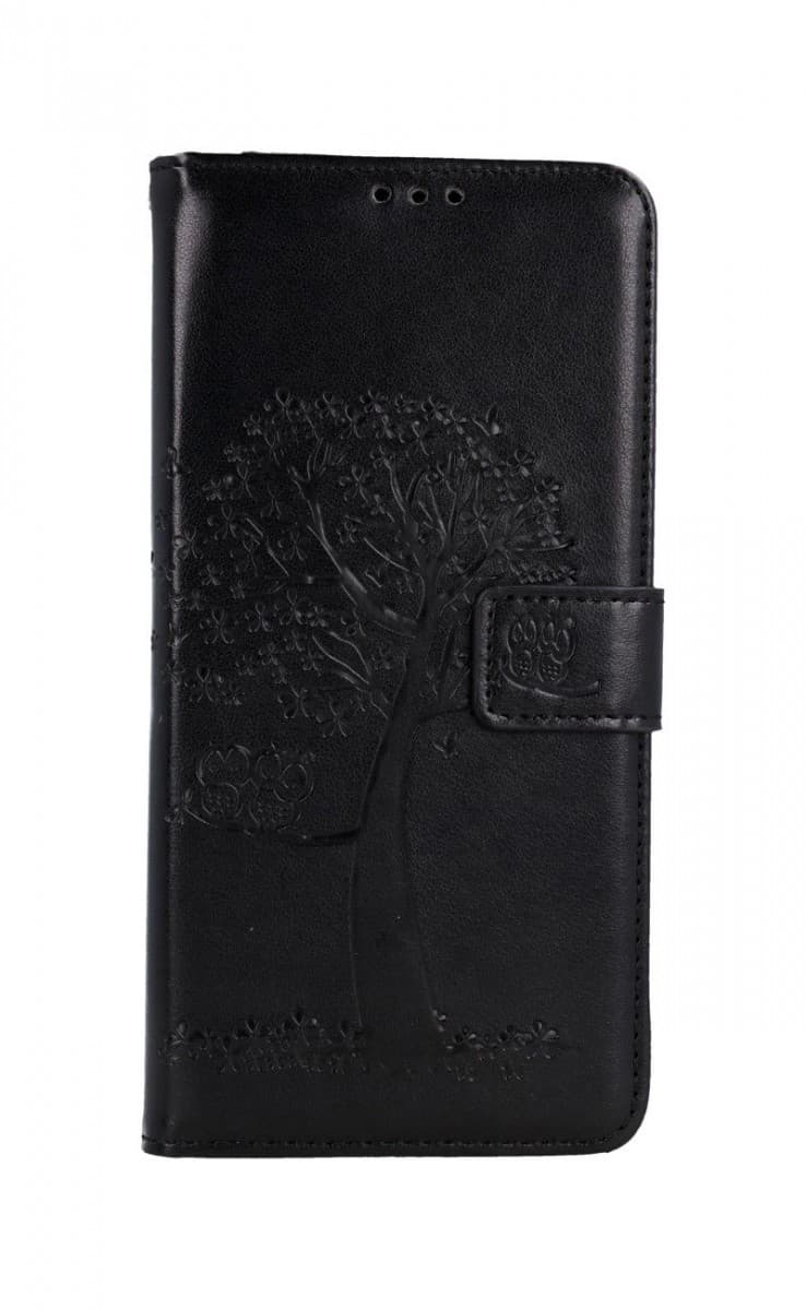Pouzdro TopQ Xiaomi Poco M4 Pro 5G knížkové Černý strom sovičky 70937 - náhled 1