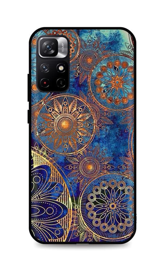 Kryt TopQ Xiaomi Poco M4 Pro 5G 3D silikon Modrý orient 70952