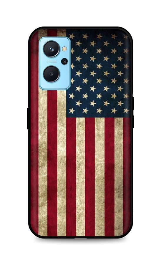 Kryt TopQ Realme 9i 3D silikon Amerika 71051