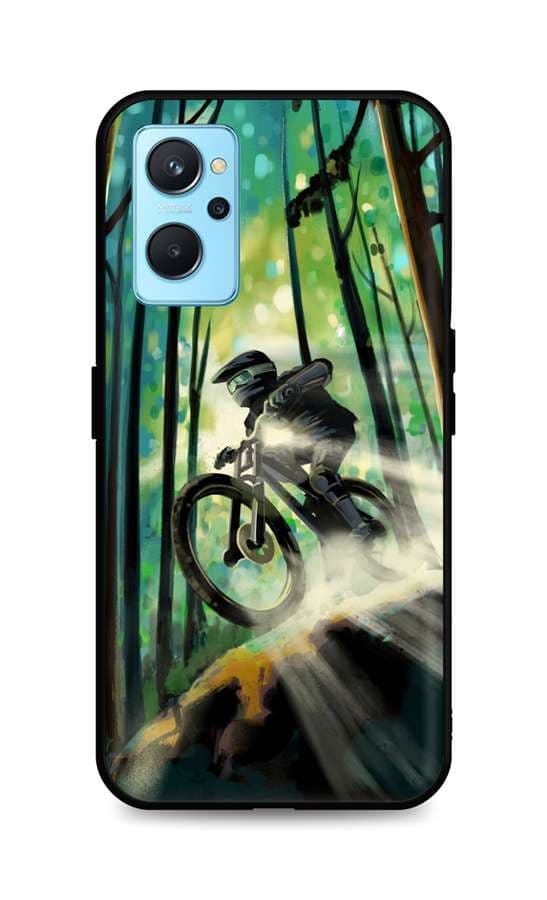 Kryt TopQ Realme 9i silikon Mountain Bike 71146