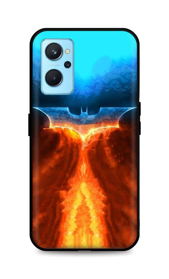 Kryt TopQ Realme 9i silikon Fiery Batman 71152
