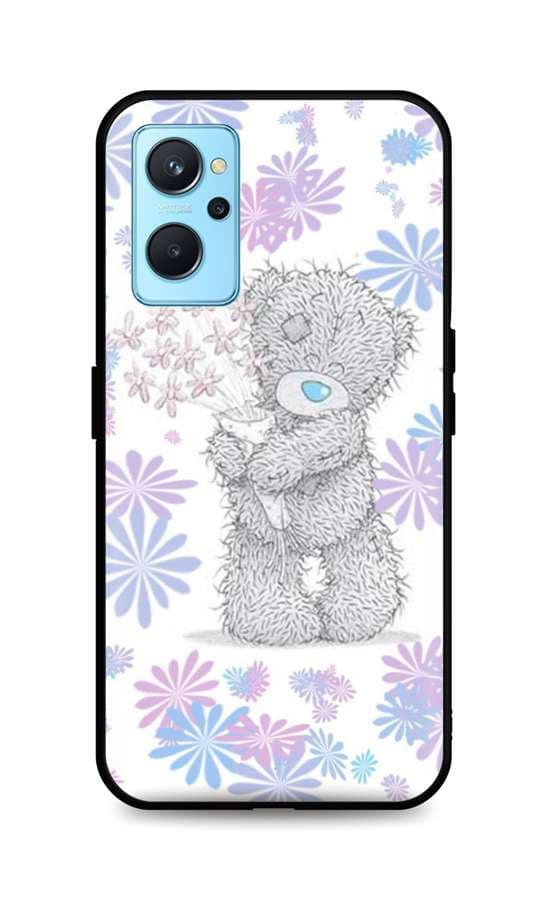 Kryt TopQ Realme 9i silikon Floral Teddy 71157