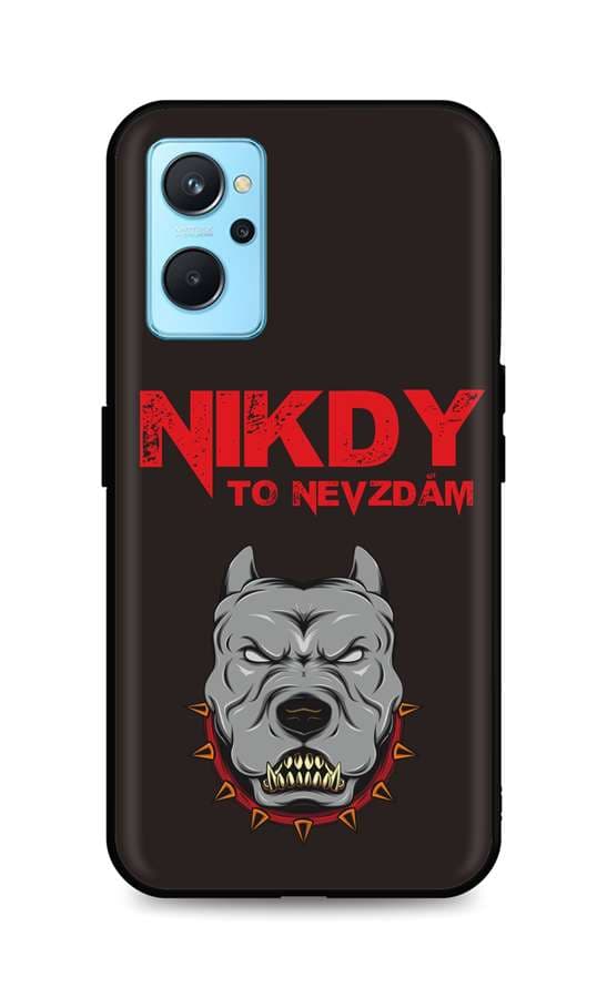 Kryt TopQ Realme 9i silikon Nikdy to nevzdám 71182