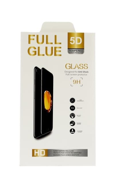 Tvrzené sklo FullGlue Xiaomi Redmi Note 11 5D černé 71417