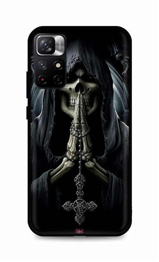 Kryt TopQ Xiaomi Poco M4 Pro 5G silikon Grim Reaper 71425