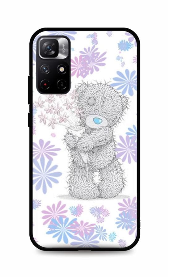 Kryt TopQ Xiaomi Poco M4 Pro 5G silikon Floral Teddy 71431
