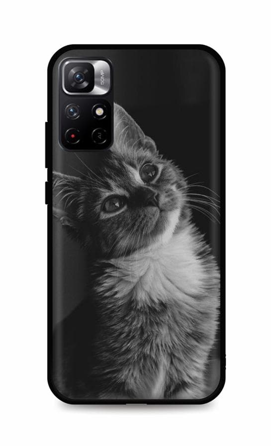 Kryt TopQ Xiaomi Poco M4 Pro 5G silikon Cute Cat 71465