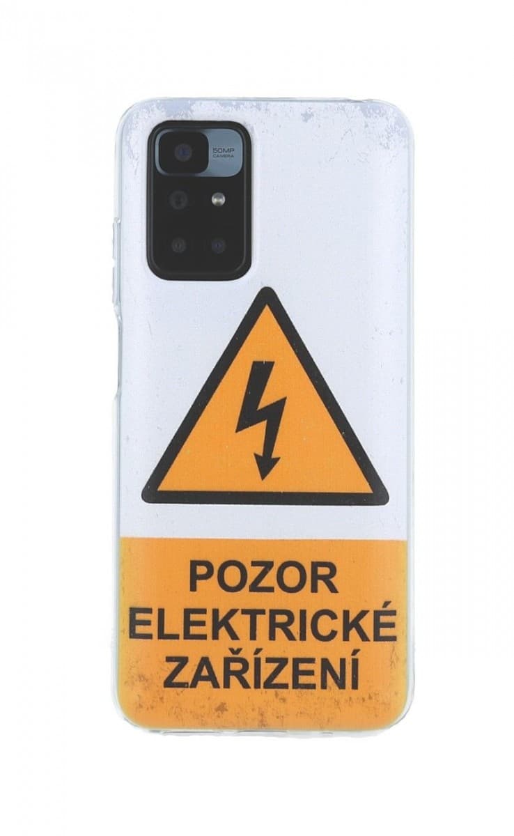Kryt TopQ Xiaomi Redmi 10 silikon Pozor elektrické zařízení 71773