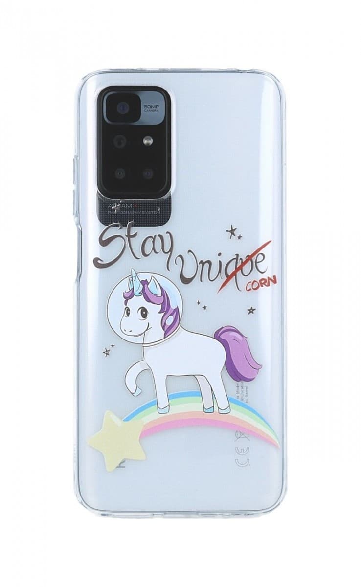 Kryt TopQ Xiaomi Redmi 10 silikon Stay Unicorn 71806