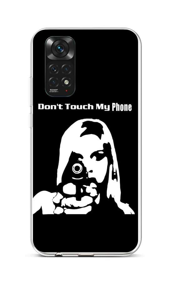 Kryt TopQ Xiaomi Redmi Note 11 silikon Don't Touch Gun 71865