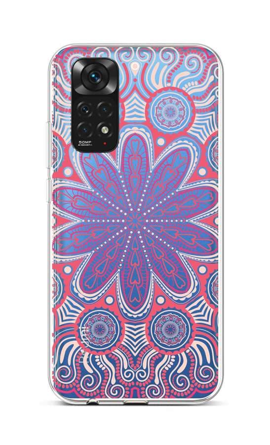 Kryt TopQ Xiaomi Redmi Note 11 silikon Romantic Mandala 71892