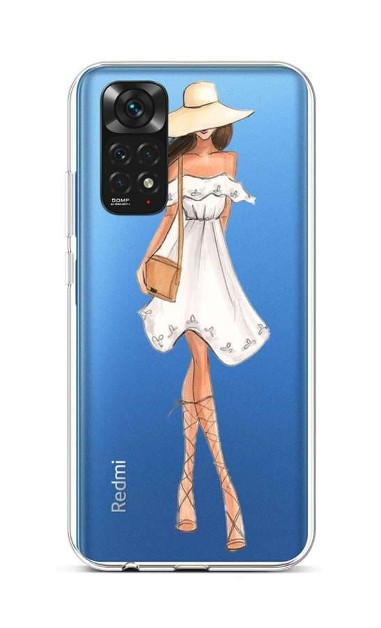 Kryt TopQ Xiaomi Redmi Note 11 silikon Lady 5 71919