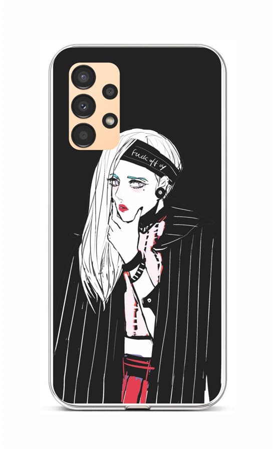 Kryt TopQ Samsung A13 silikon Dark Girl 71992