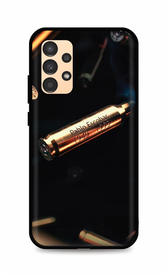 Kryt TopQ Samsung A13 silikon Pablo Escobar Bullet 72219