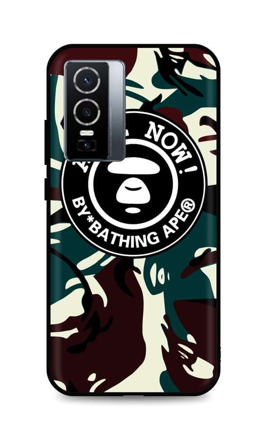 Kryt TopQ Vivo Y76 5G 3D silikon Army 72226