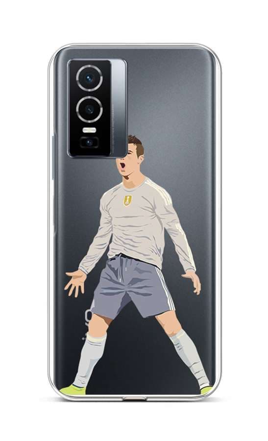 Kryt TopQ Vivo Y76 5G silikon Fotbalista 72515