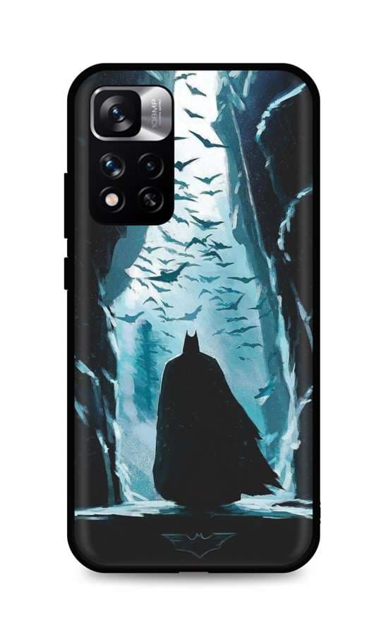 Kryt TopQ Xiaomi Redmi Note 11 Pro+ 5G silikon Dark Batman 72546