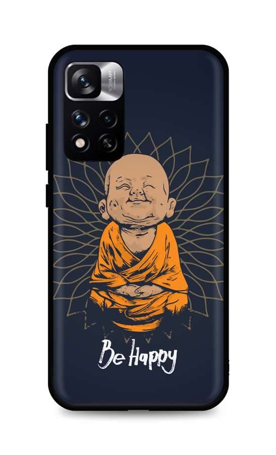 Kryt TopQ Xiaomi Redmi Note 11 Pro+ 5G silikon Be Happy 72561