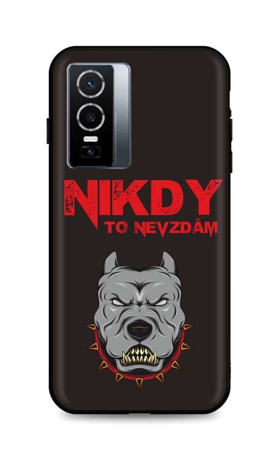 Kryt TopQ Vivo Y76 5G silikon Nikdy to nevzdám 72568