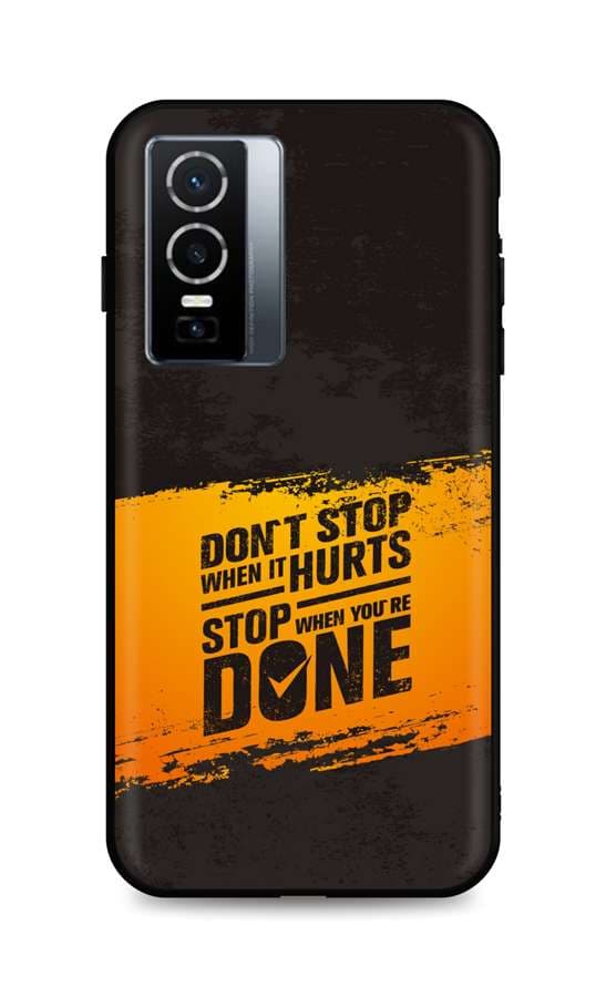 Kryt TopQ Vivo Y76 5G silikon Don´t Stop 72574