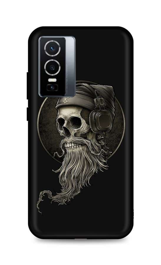 Kryt TopQ Vivo Y76 5G silikon Music Skeleton 72591