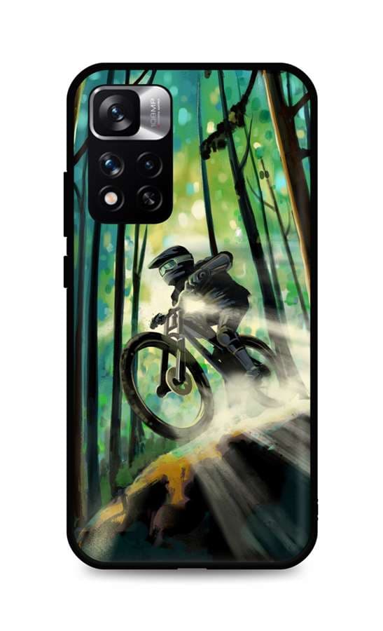 Kryt TopQ Xiaomi Redmi Note 11 Pro+ 5G silikon Mountain Bike 72593