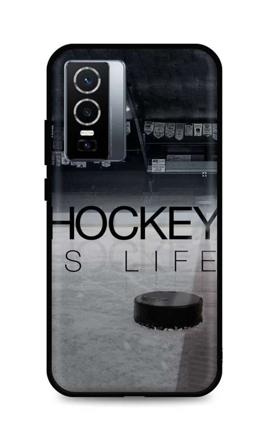 Kryt TopQ Vivo Y76 5G silikon Hockey Is Life 72598