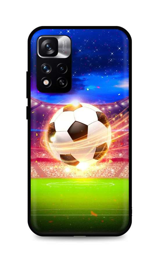 Kryt TopQ Xiaomi Redmi Note 11 Pro+ 5G silikon Football Dream 72621