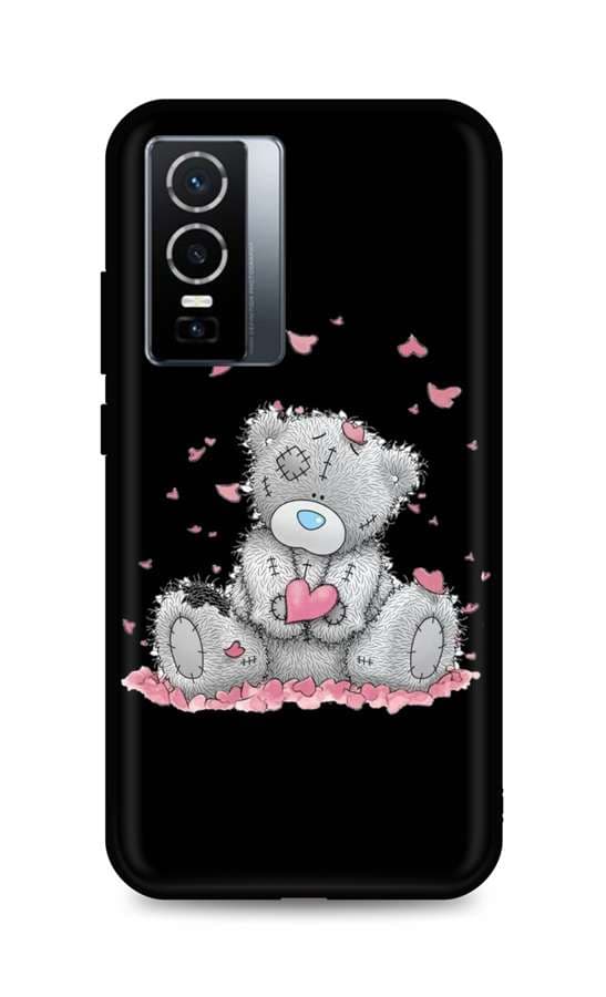 Kryt TopQ Vivo Y76 5G silikon Lovely Teddy Bear 72677