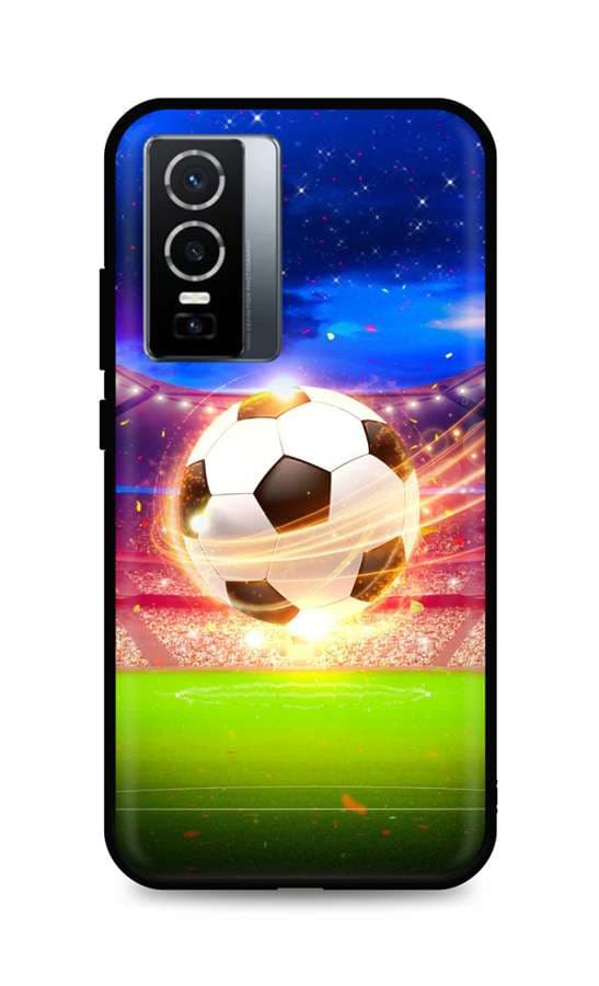 Kryt TopQ Vivo Y76 5G silikon Football Dream 72680