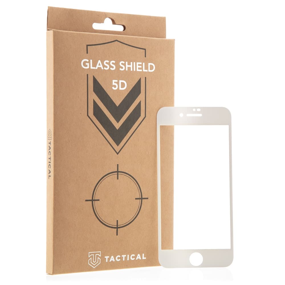 Tactical Glass Shield 5D sklo pro Apple iPhone 7/8/SE2020/SE2022 White - náhled 1