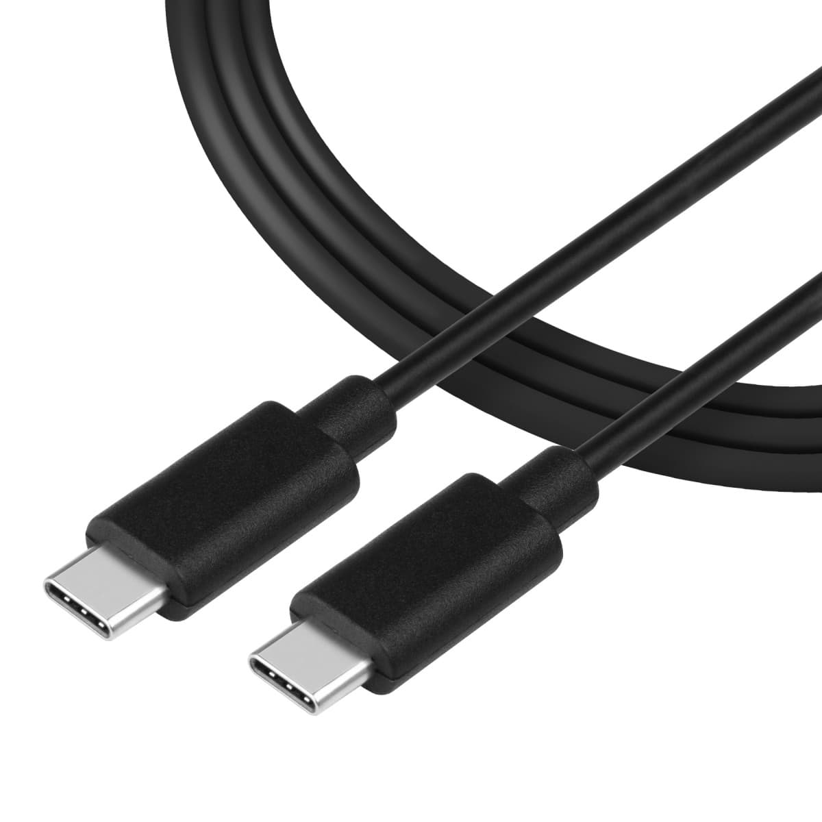 Tactical Smooth Thread Cable USB-C/USB-C  0.3m Black - náhled 1
