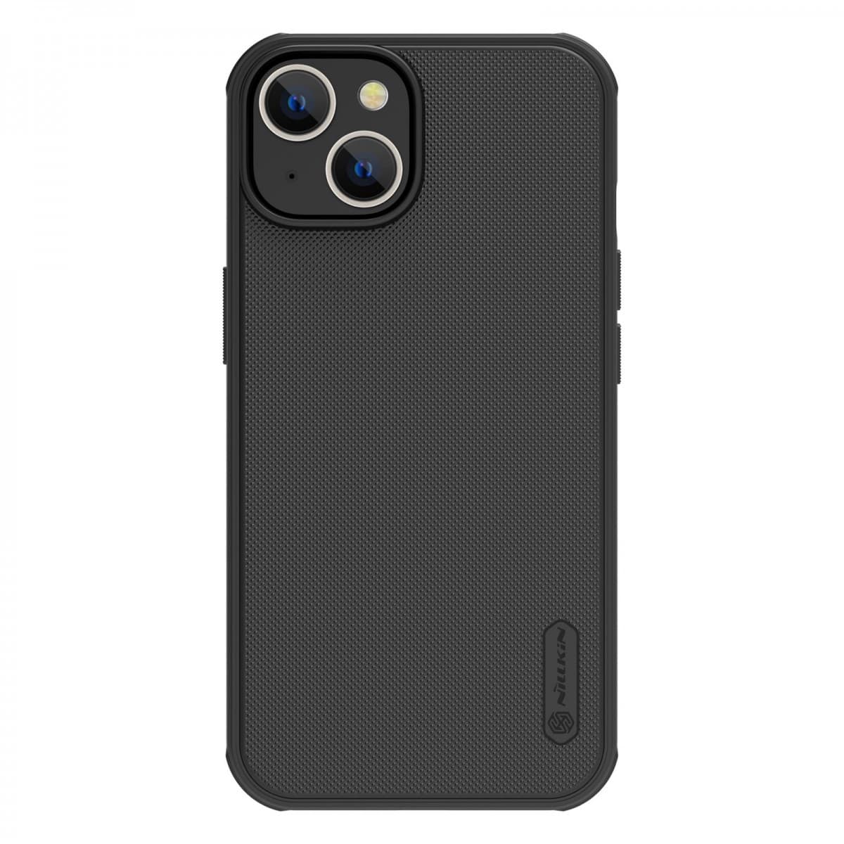Nillkin Super Frosted PRO Zadní Kryt pro Apple iPhone 14 Black (Without Logo Cutout) - náhled 1