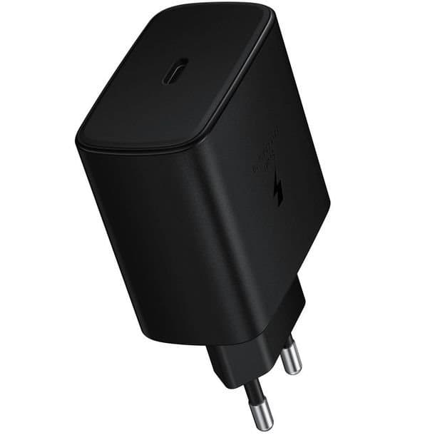 EP-TA845EBE Samsung Quickcharge 45W Cestovní nabíječka Black (OOB Bulk) - náhled 1