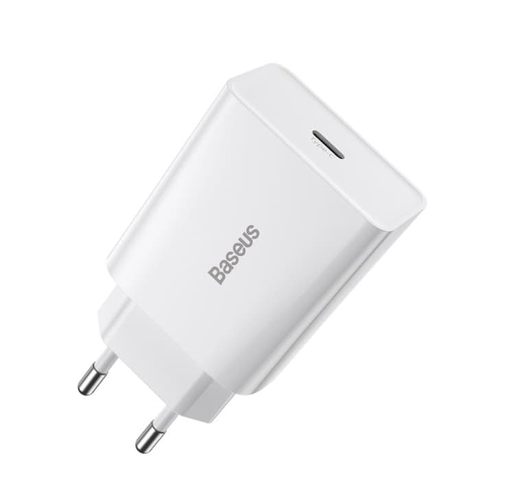 Baseus CCFS-SN02 Speed Mini Nabíječka USB-C 20W White - náhled 1