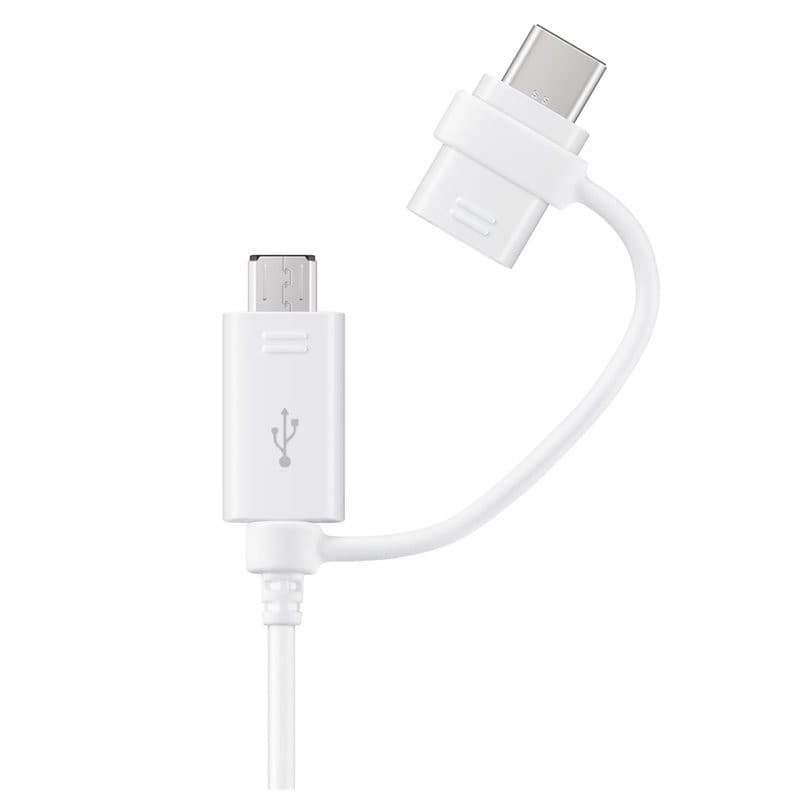 EP-DG930DWE Samsung Combo Kabel Type C/micro USB White