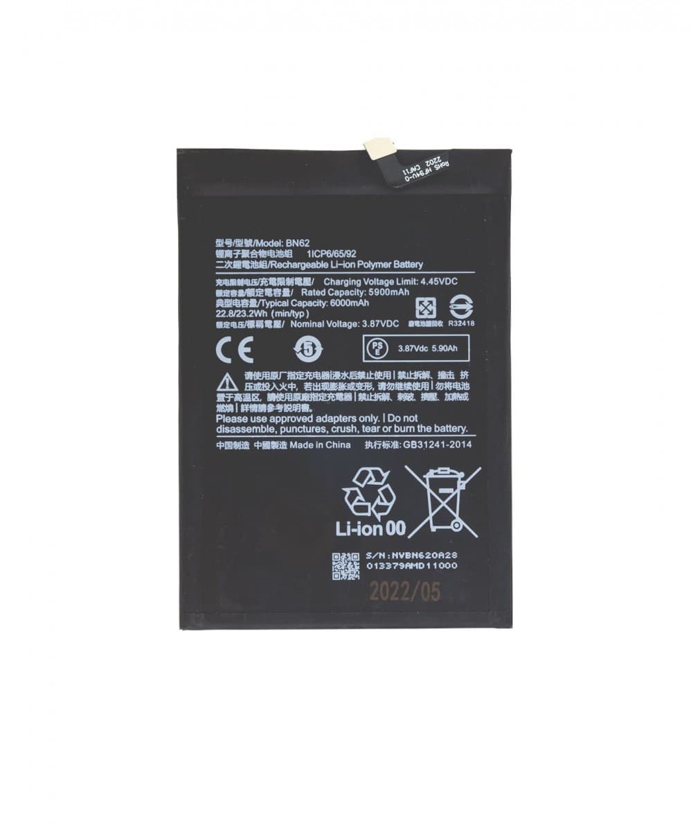 BN62 Xiaomi Baterie 6000mAh (OEM)