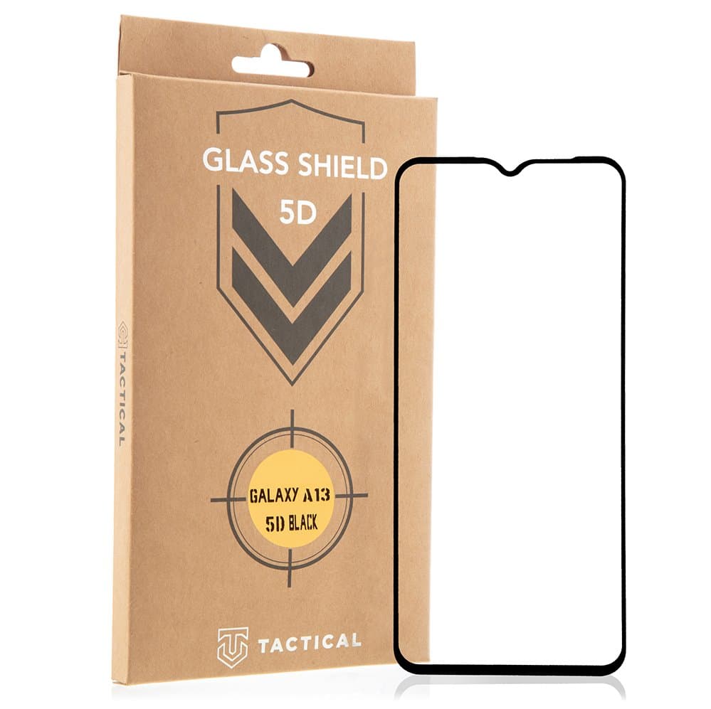 Tactical Glass Shield 5D sklo pro Samsung Galaxy A13 5G Black - náhled 1